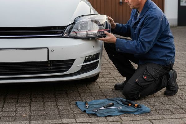 Montage Golf 7 Scheinwerfer